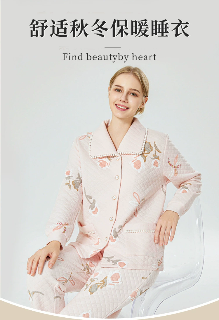 Ropa de dormir de maternidad Kacakid con estampado floral