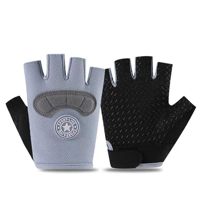 Guantes para niños con forro polar medio dedo niños y niñas otoño e invierno cálido a prueba de viento impermeable antideslizante niños estudiante deportes equitación
