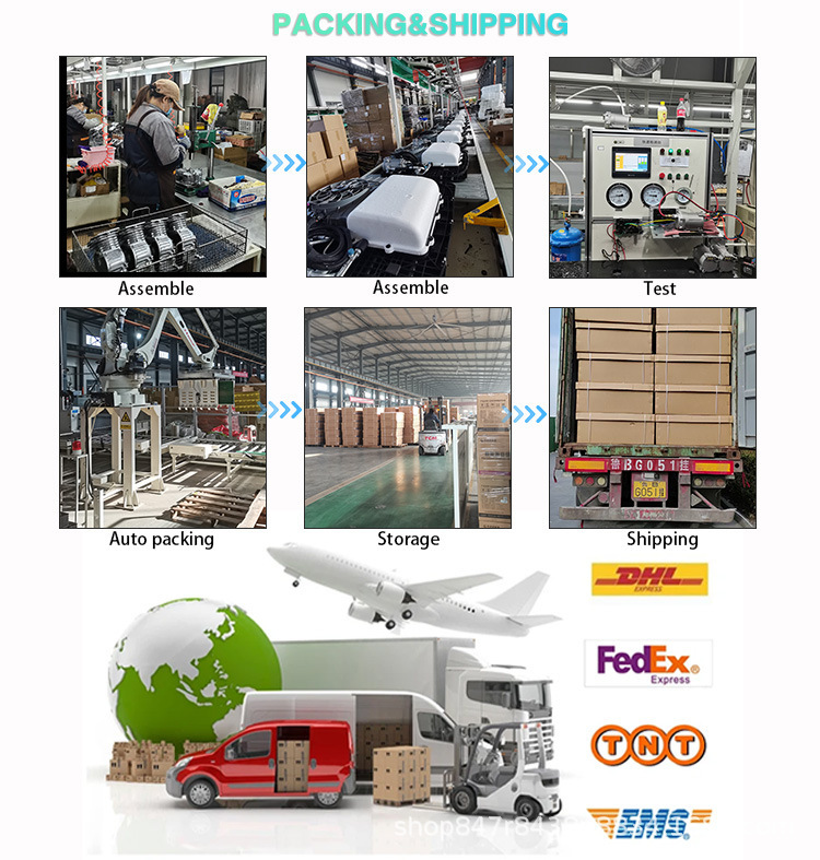 New Product Wholesale Export 48V60V72V Electric Tricycle Heating and Cooling Air Conditioner All-In-One Machine 12V24V Parking Air Conditioner