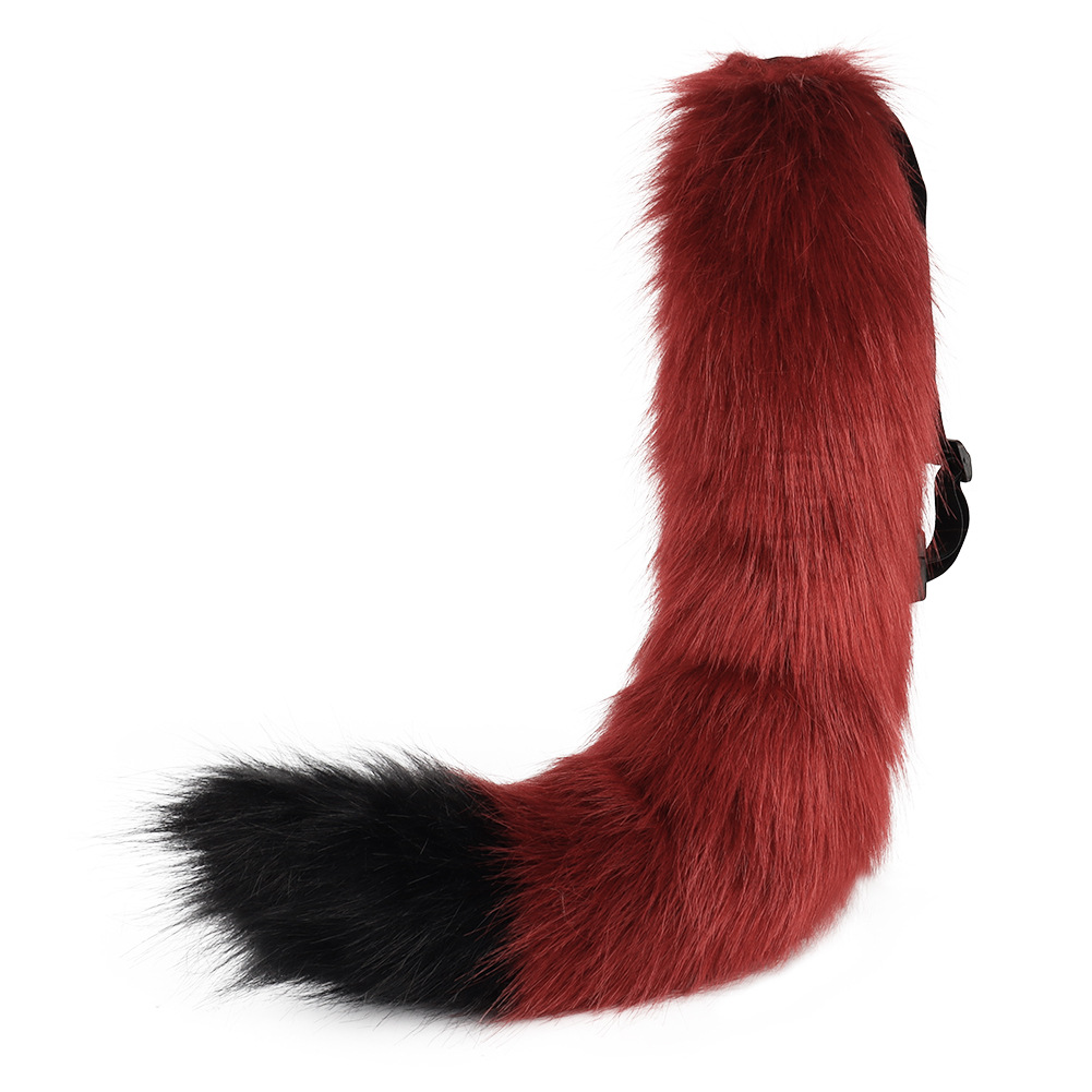 Hecho a mano de peluche cola de bestia cos accesorios cola de zorro cola de perro cola de lobo comic show Live accesorios cola de gato