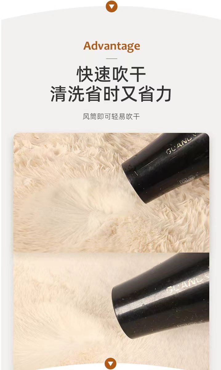 High-End Carpet, Plush Mat, Thickened Sleeping Pad, Transformation Tool for Bedroom, Fluffy Carpet Covering the Entire Room