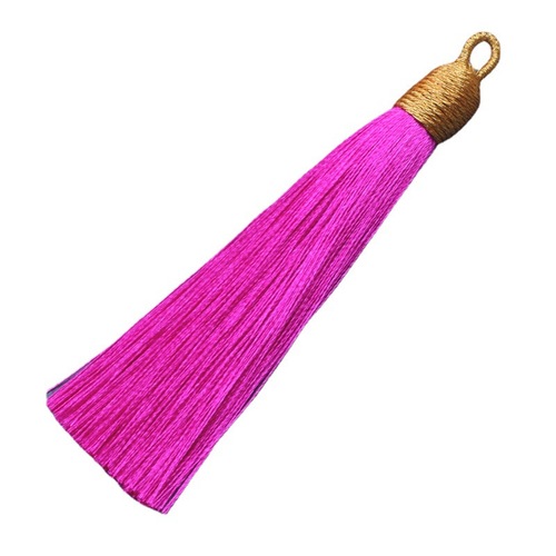 8CM pull hoop gold threaded hat tassel tassel pendant screw ball jewelry accessories fan pendant bookmark hanging tassel wholesale