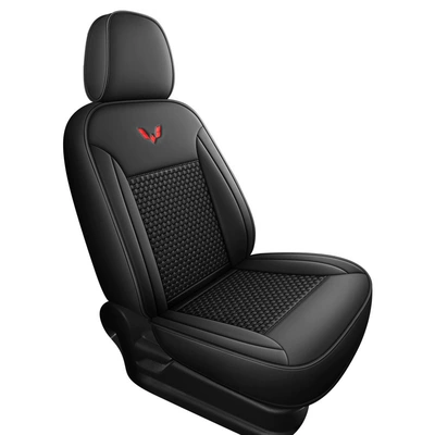 Modelə uyğun (Original) oturacaq örtükləri — Full Surround Special Seat Cover - mysterious-black-standard-edition-seven-seater-middle-row-conjoined