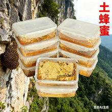 深山农家土蜂蜜500g一年只取一次压榨野山花纯土蜂巢取蜂蜜天然