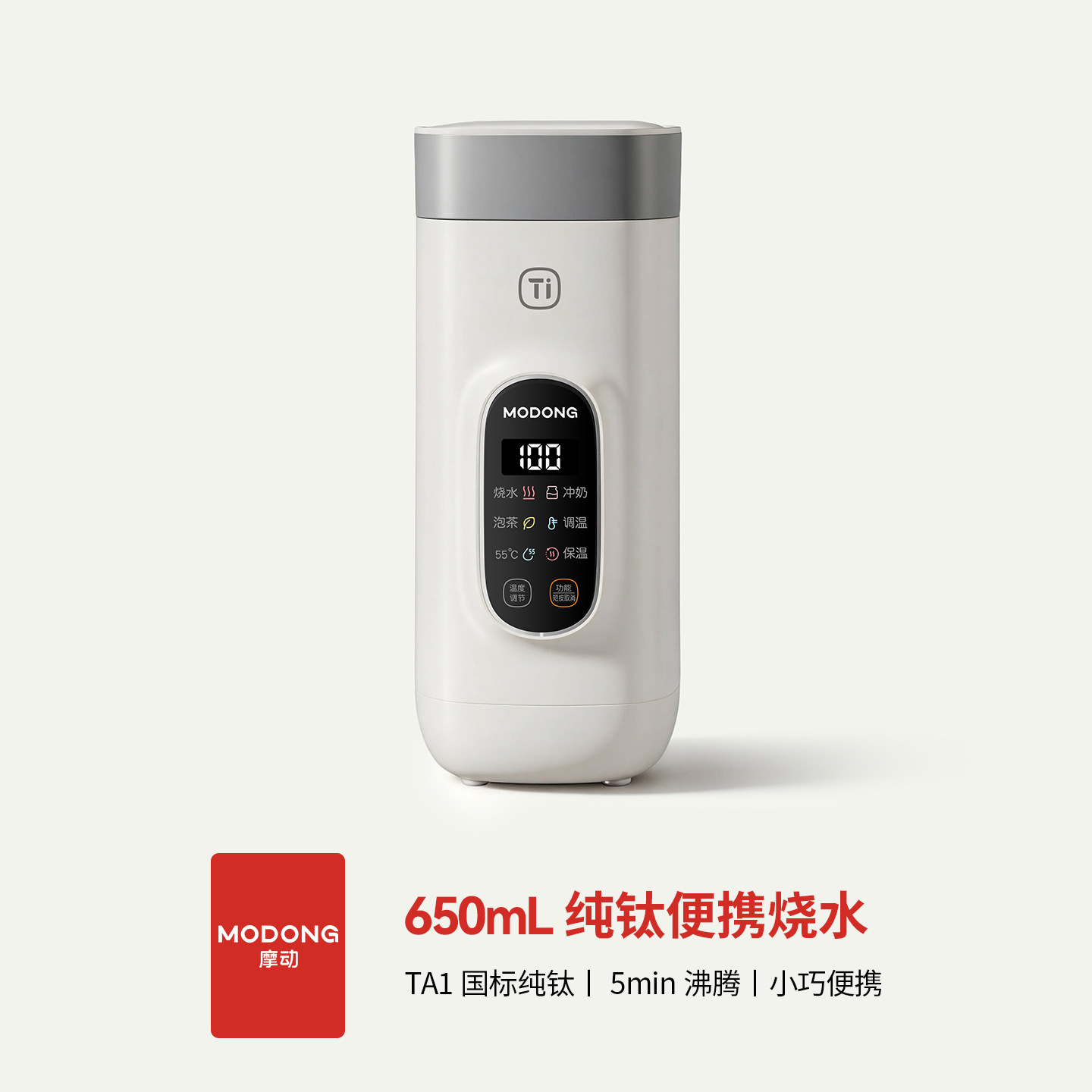 영국 규격 운석석 | 650ml 용량 | 순수 티타늄 라이너