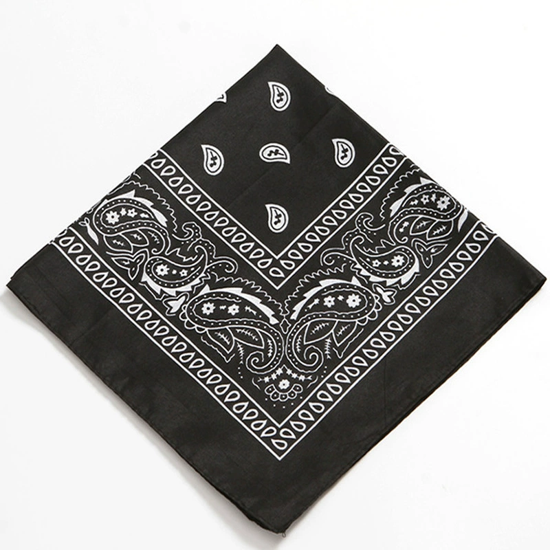 Хлопковый шарф Cashew Flower Amoeba Square с рисунком Paisley Street Dance Magic Headscarf Mask Bandana Офф-роад лицевая маска