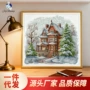 冬季功夫卧室客厅十字绣