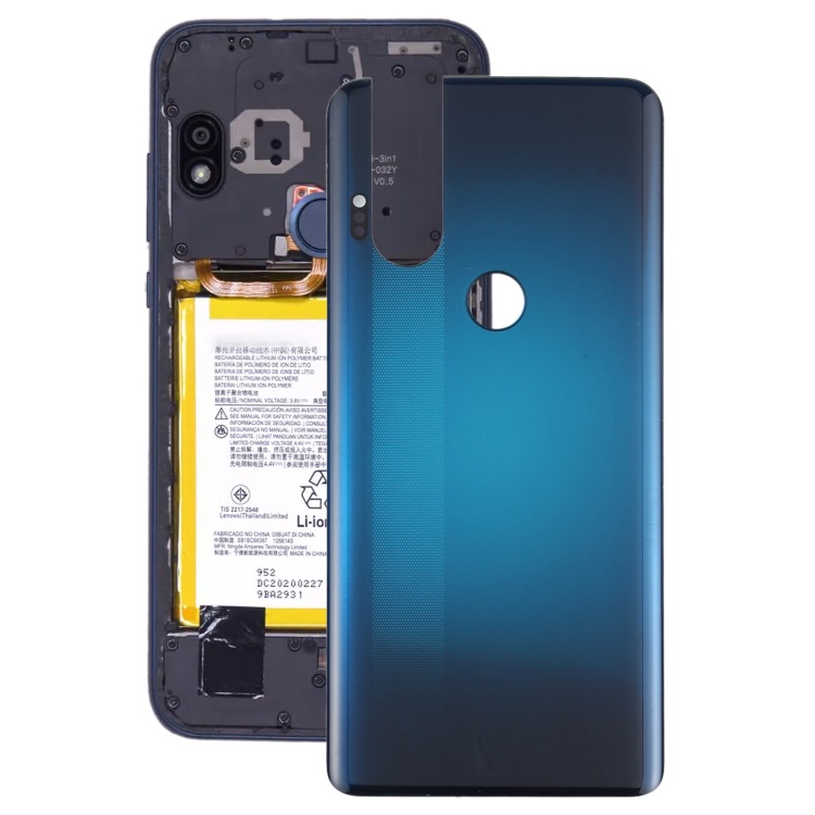 Aplicable para Motorola One Hyper XT2027 - 1 cubierta trasera de la batería original (color: