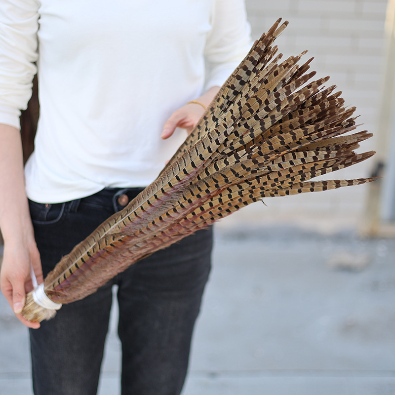 Mayorista 15 - 100cm plumas de cola de pollo de montaña, plumas de gato, plumas de gallo de montaña, plumas de gallo de Beijing, plumas de gallo salvaje