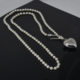 Vintage Metal silver Love Pearl Belt with Skirt Pants All-match Sexy Body Chain Waist Chain Spice Girl Accessories