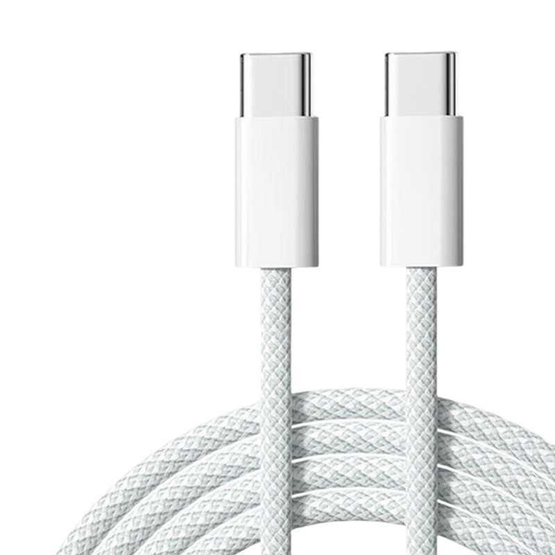 Apple 15/16 データケーブルデュアルタイプ織りケーブル iPhone 携帯電話充電ケーブル PD 高速充電データケーブルに適しています。|undefined