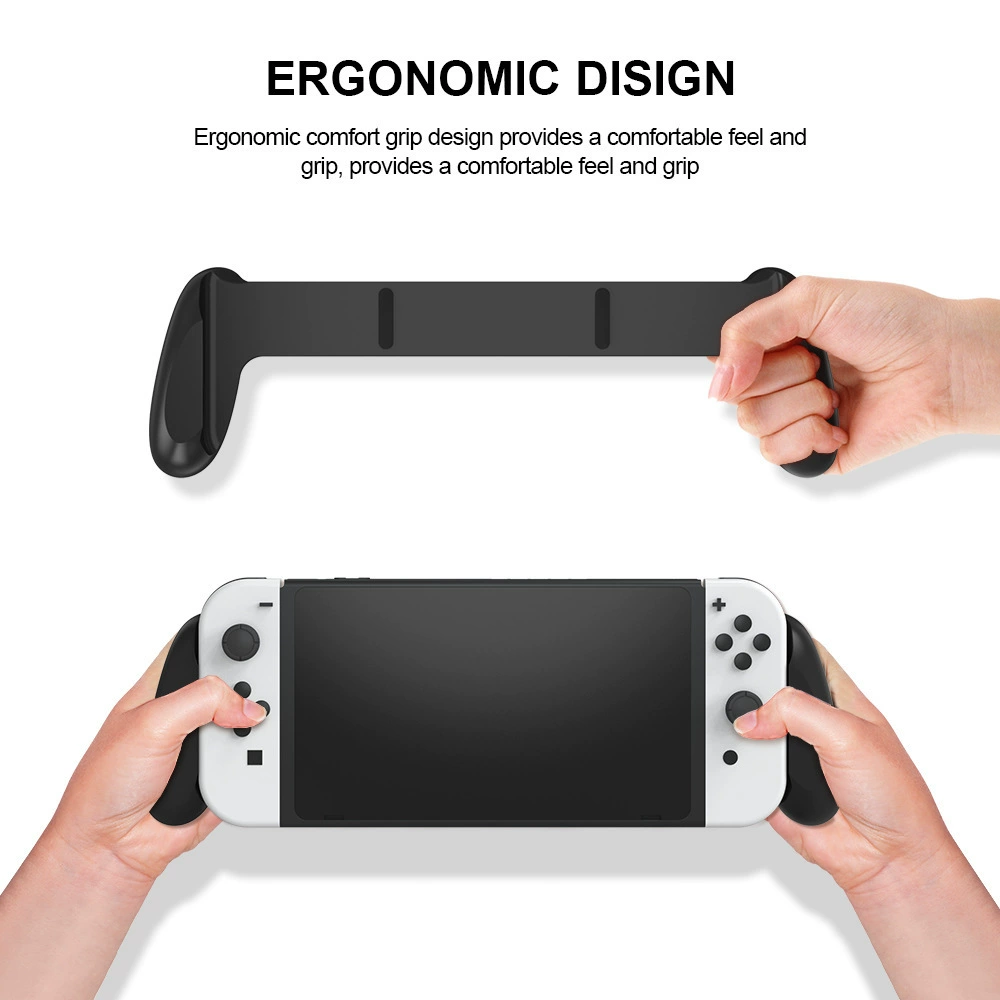 Switch OLED console grip SwitchOLED game controller handle with game card storage design