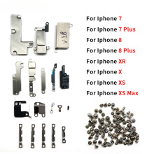 全套铁片螺丝适用于Iphone X XR XS Max 7 8 Plus内支架螺钉部件