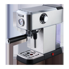 咖啡机家用意式半自动泵压式蒸汽咖啡机跨境全自动一体咖啡机订制