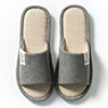 Non-slip universal slippers indoor, cotton and linen