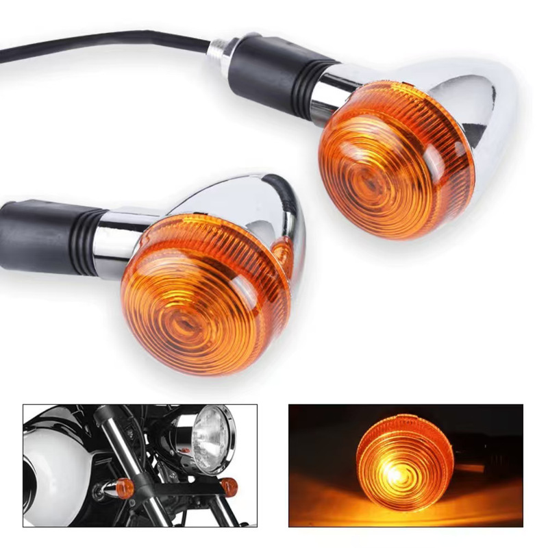 Motorcycle Corner Lights Halogen Turn Signals Suitable for Suzuki Yamaha King Prince Xv250 Turn Signal Modification Motorcycle Corner Lights Halogen Turn Signals Suitable for Suzuki Yamaha King Prince Xv250 Turn Signal Modification