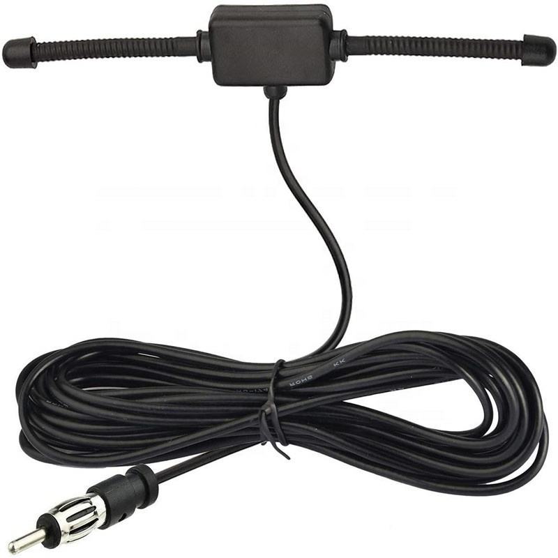 Sheep Horn T-Shaped Car Radio Stereo Antenna Am/Fm 433Mhz Sheep Horn Antenna Suitable for Vehicles