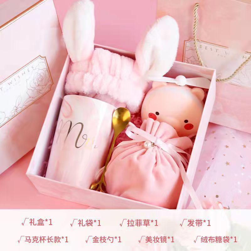 Recuerdos de boda, damas de honor, práctica caja de regalo de boda, regalo de cumpleaños creativo de alta gama, juego terminado