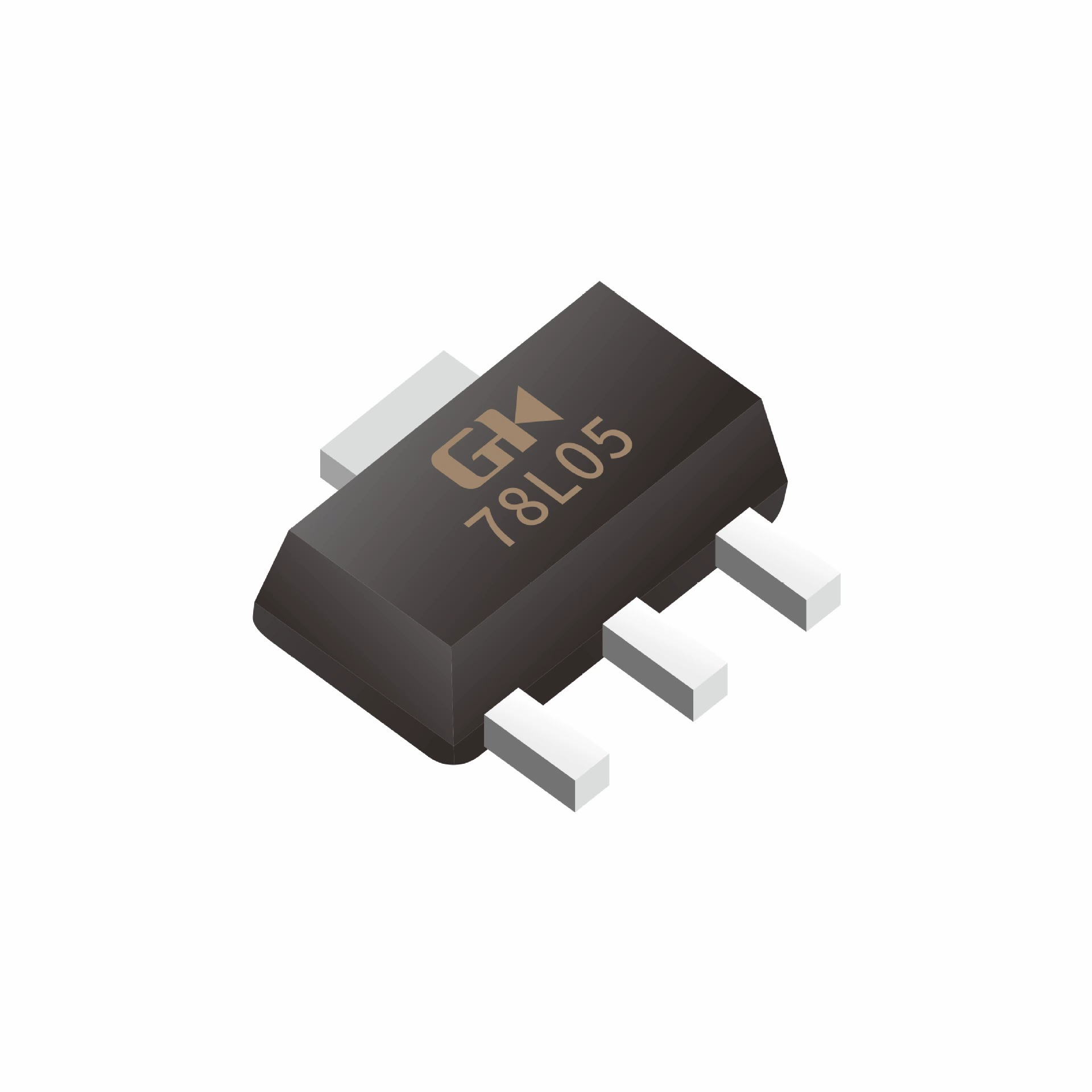 78L05 150mA SOT89 package GOODWORK linear regulator LDO