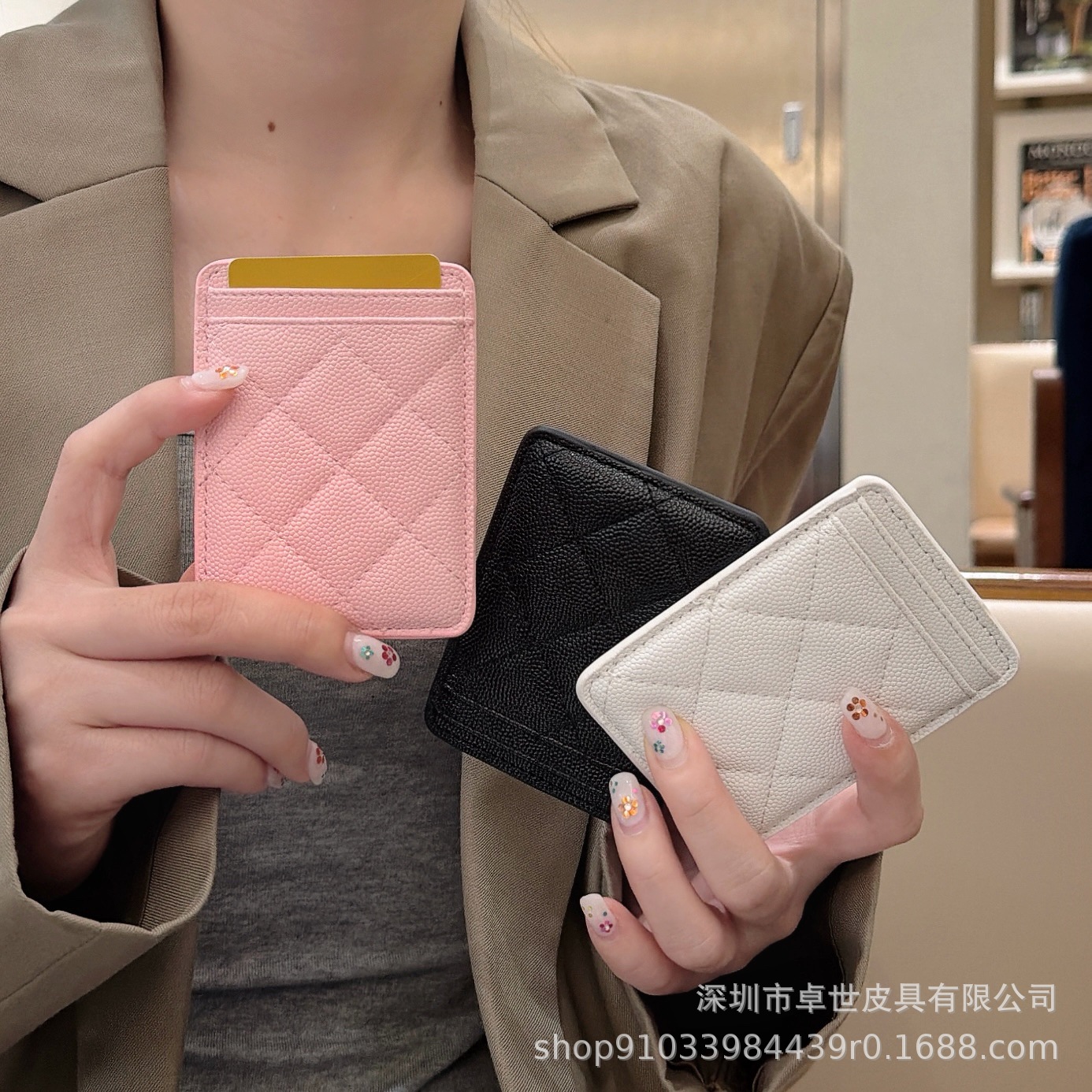 In stock from the manufacturer, new trendy brand card holder with strong magnetic attraction, suitable for iPhone 11-17 phone card holders