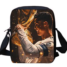 轻便单肩斜挎包C罗-Cristiano-图案3D印花斜挎包厂家批发