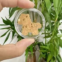 2026爆款有钱马招财手机贴纸金箔越来越好暴富手机贴送人礼品批发