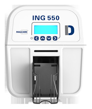 ING550证卡打印机双面IC卡工作健康证pvc制卡机会员卡标牌打印机