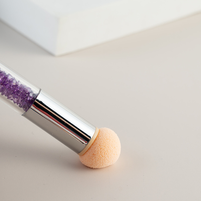 Nail Art acuarela esponja pluma en flor gradiente de doble cabeza uñas arte pluma traje sello pluma fábrica transfronteriza herramientas de arte de uñas