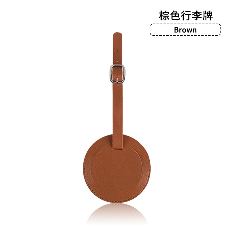 Tarjeta de embarque de equipaje de cuero de PU de viaje tarjeta de viaje equipaje trolley caso bolsa colgante pasaporte cubierta clip bolsa traje