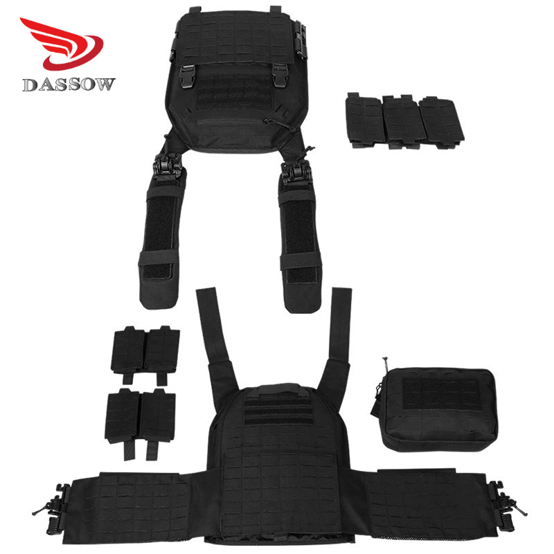 Chaleco Táctico Multiuso de Desmontaje Rápido 1000D 6094 de Tela de Oxford Impermeable para Ciclismo image 3