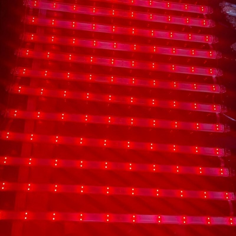 2025 New Led Grille Light Strip Color Screen Outdoor High-Brightness Waterproof Display Screen Bridge Canopy Energy-Saving Project