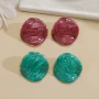 小众夸张跨境滴油耳钉