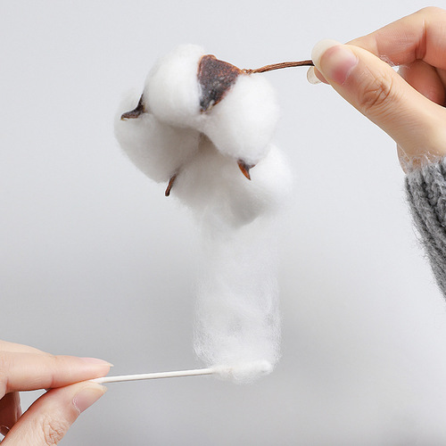 Cotton swabs for ear removal, special cosmetic cotton swabs, medical cotton swabs, baby ears, ear spoons, ear cotton swabs, disposable double-ended