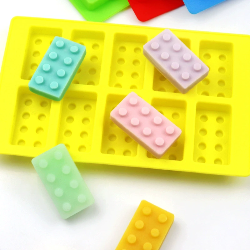 哈皮 Rectangular children's constructor, acrylic ice cubes, mold
