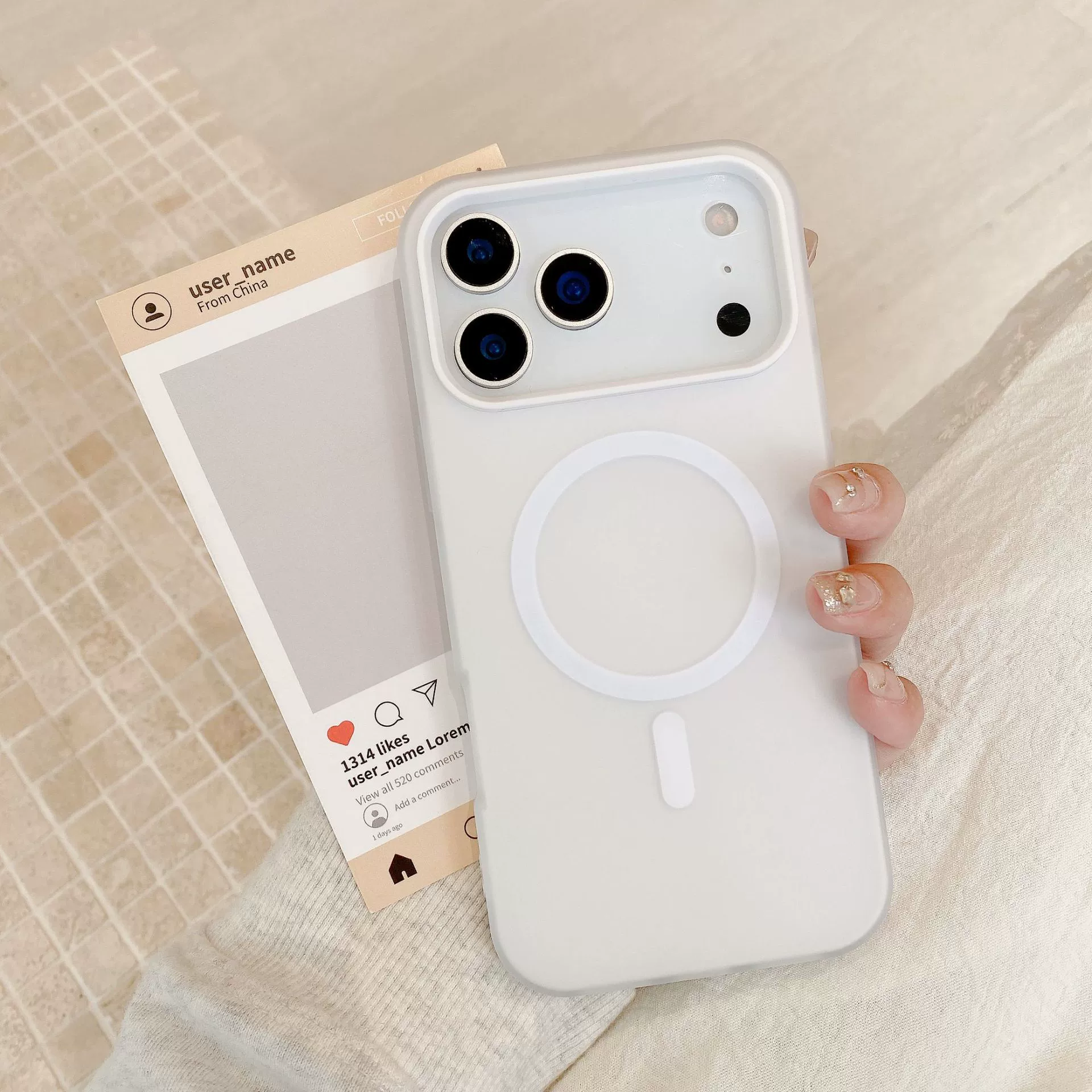 Крепкий чехол для телефона Apple, совместимый с iPhone 16, матовый защитный чехол, iphone, 17promax, 2 в 1