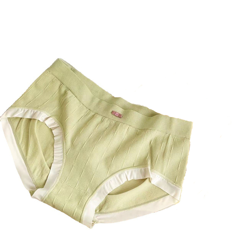 Knitted gift box care mugwort temperature changing mid-waist underwear comfortable girls large size comfortable triangle underwear for women on behalf of women