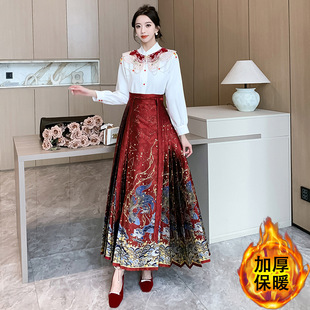 2024 Горячая продажа свадебная одежда мечта звезда реки Новый китайский стиль дизайн юбки подковы демонстрирует тонкую ежедневную поездок на работу