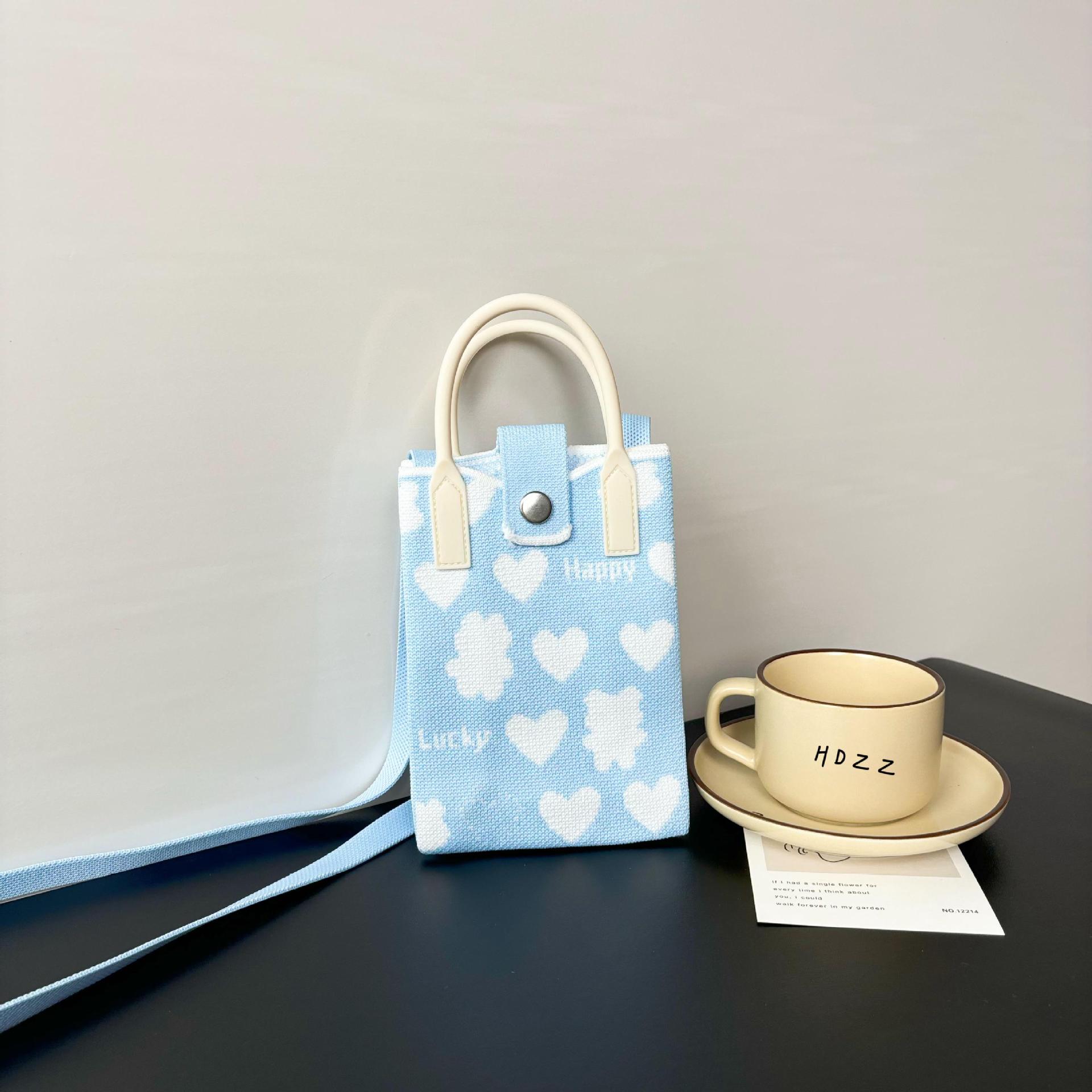 하트 스타 베어 - 하늘색