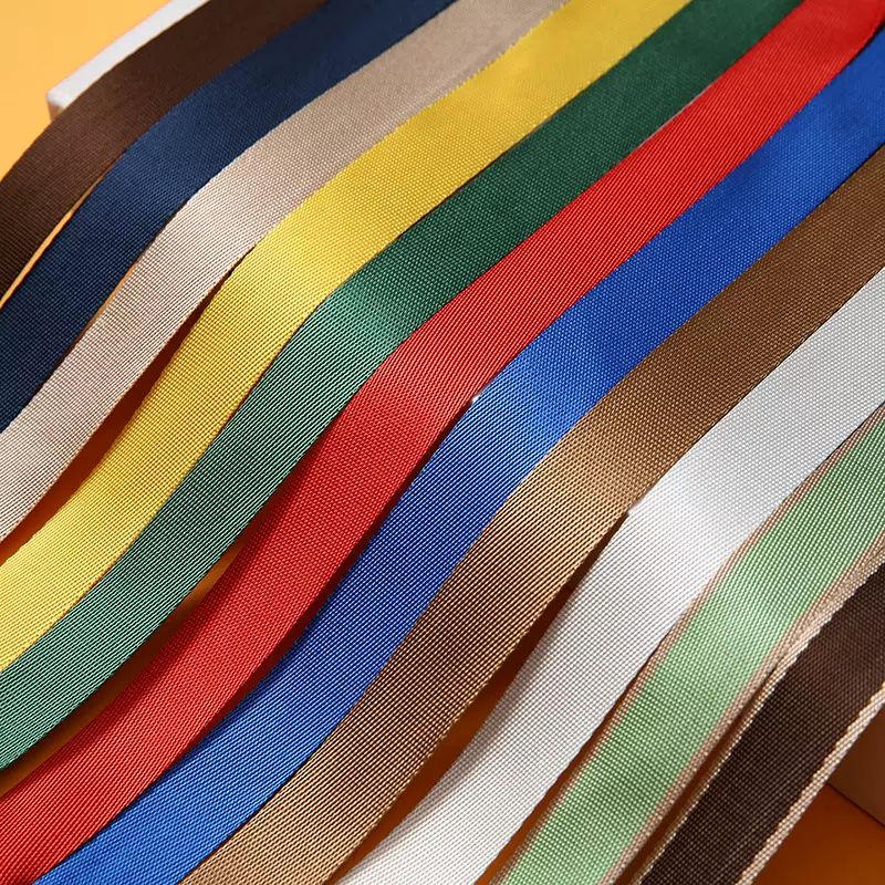 定制仿尼龙密纹织带包装袋礼盒礼品袋打扣编织加厚手提涤纶带绳子