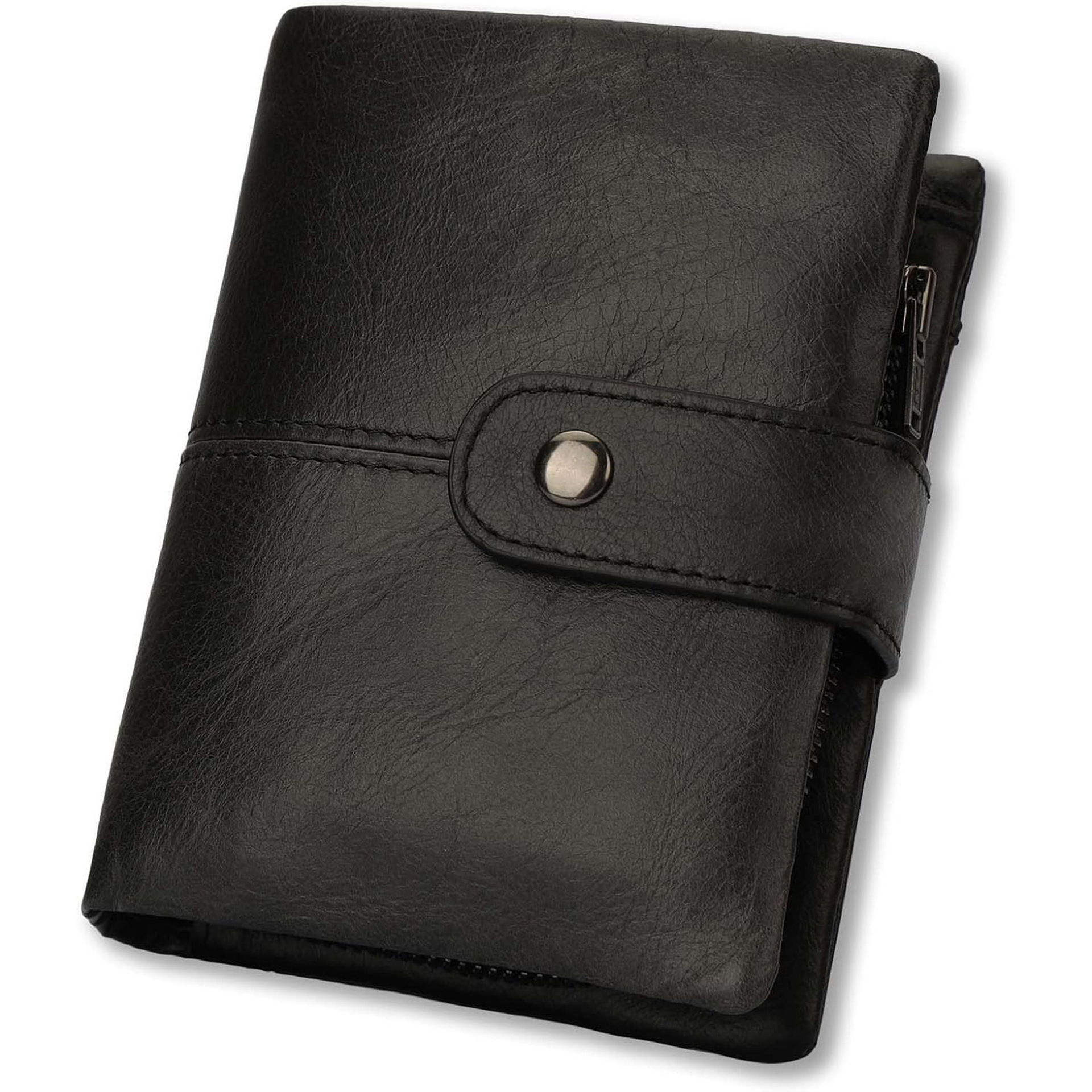 Personalizado simple multifuncional bolso de cuero corto de doble hebilla bolso de cambio de moda retro bolso de damas