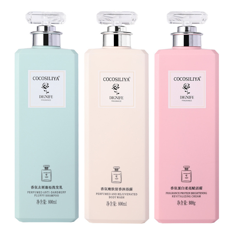 COCOSILIYA fragancia perdurable champú suavizante acondicionador de cabello hidratante fábrica de baño al por mayor image 5