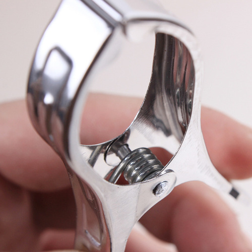 Large stainless steel clothes drying quilt clip clothes clip large fixed quilt clip windproof clip clothes hanger for home use
