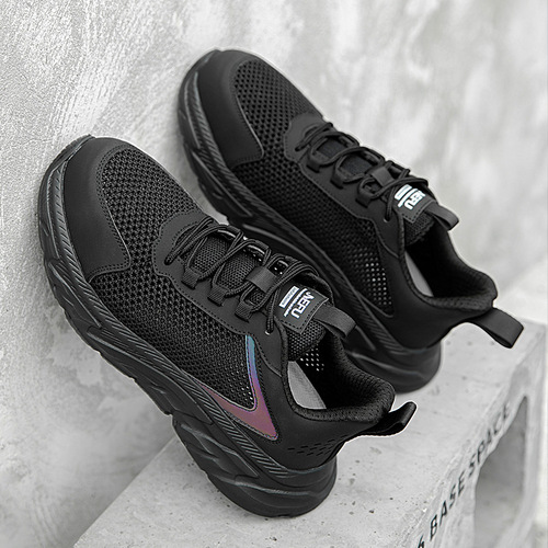 Jeff's new labor protection shoes for men in summer, breathable, lightweight, deodorant, steel toe, anti-smash and puncture-proof, women's safety work shoes