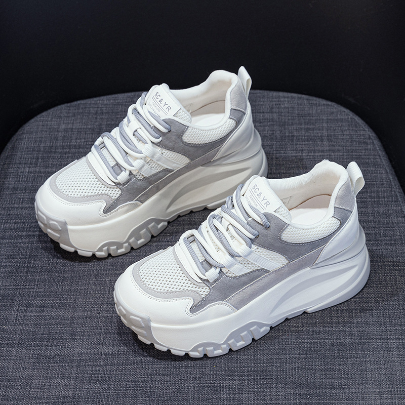 Women's Thick-soled Height-increasing For Petite Individuals, 2026 New Model, Casual And Fashionable Versatile_vogvips.com