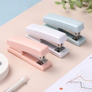 Free Shipping B3113 Stapler Morandi Color Classic No. 12 Stapler Binding Machine Color Random Book Machine