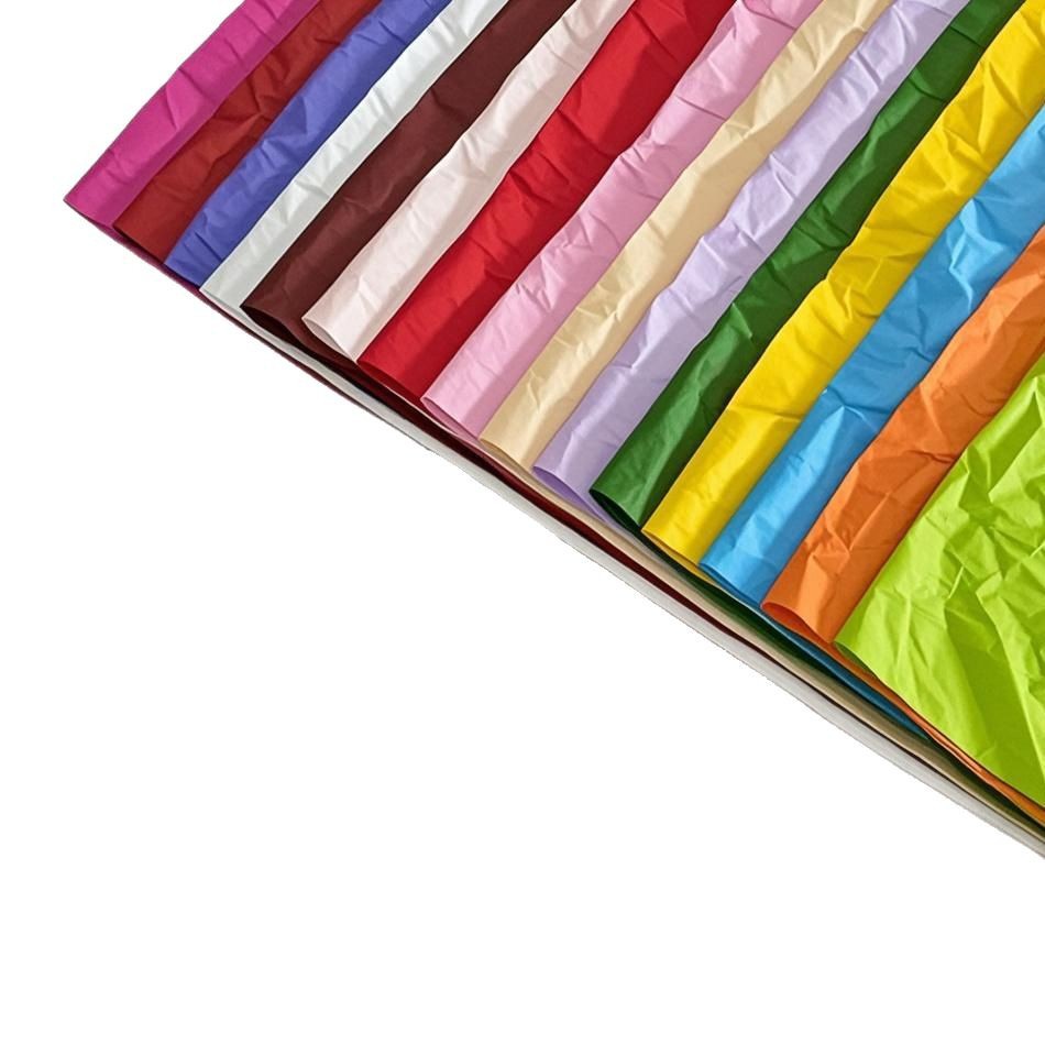 Papel teñido a mano y material floral de papel artístico doméstico papel arrugado flor de decoración de bodas papel arrugado flor de papel