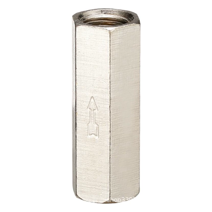 Пневматический обратный клапан 1 Медь 2 Пневматические компоненты 3 все медь 4 регулирующий давление двойной внутренний винт Внутренний Зуб шестигранный обратный клапан