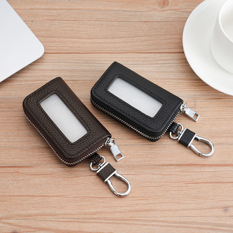 Caso clave de gama alta de negocios nuevos hombres y mujeres de cintura colgante coche universal multifuncional hogar clave cremallera obturador
