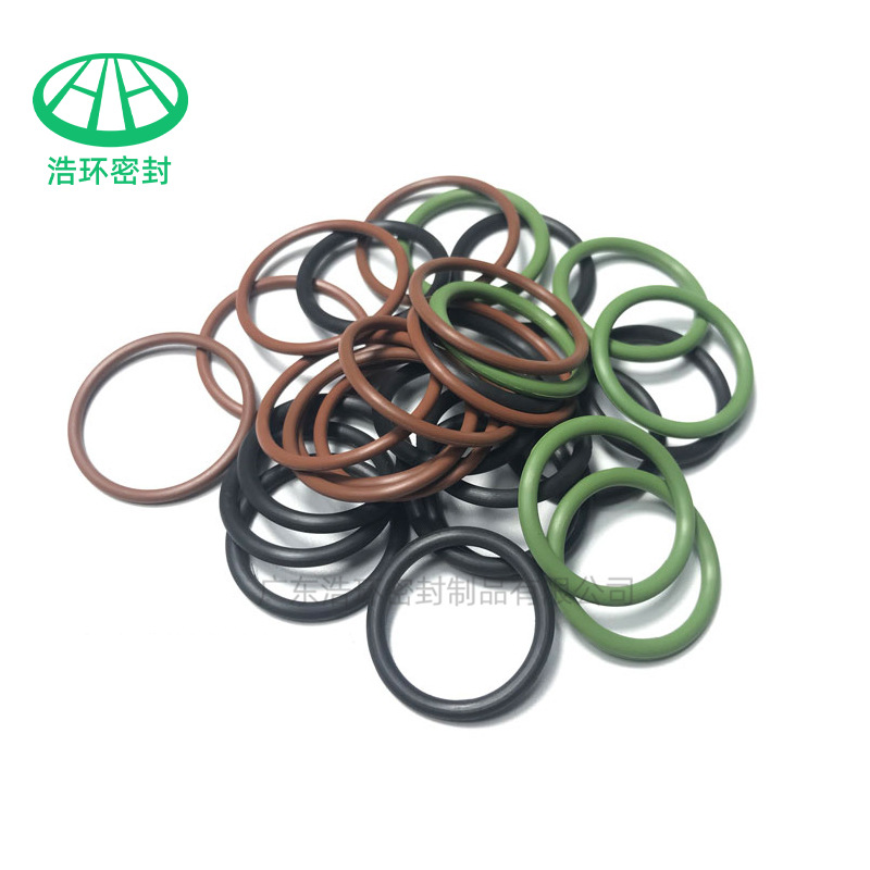 现货防水抗臭氧橡胶圈 气缸密封圈  耐高温氟橡胶O型圈 o型氟胶圈