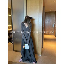 2024纯色新款遛弯半裙4.0夏季宽松长款休闲裙女